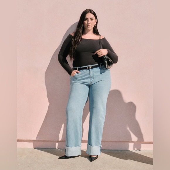 NWT Abercrombie & Fitch High Rise 90s Relaxed Jean - Picture 6 of 12